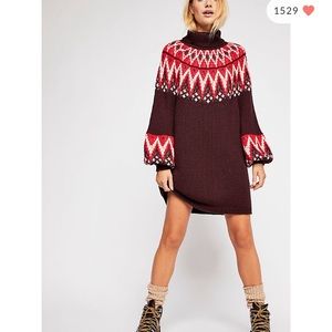 Free People Scotland Sweater Dress
